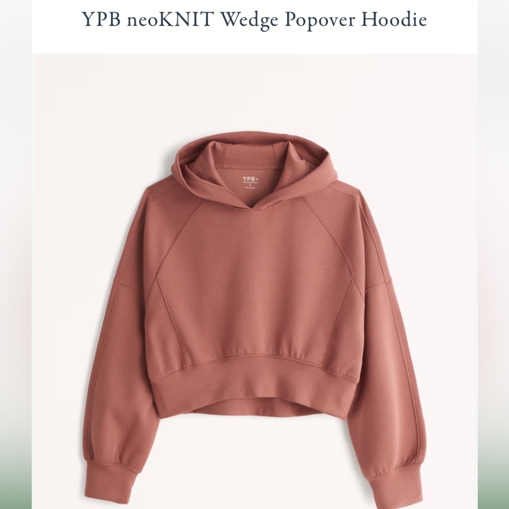 Abercrombie & Fitch YPB neoKnit Wedge Popover Hoodie